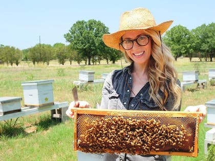 Erika Thompson Beekeeper Hard At Work 7