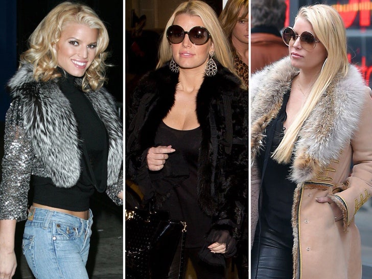 Jessica Simpson's Fur Fashion