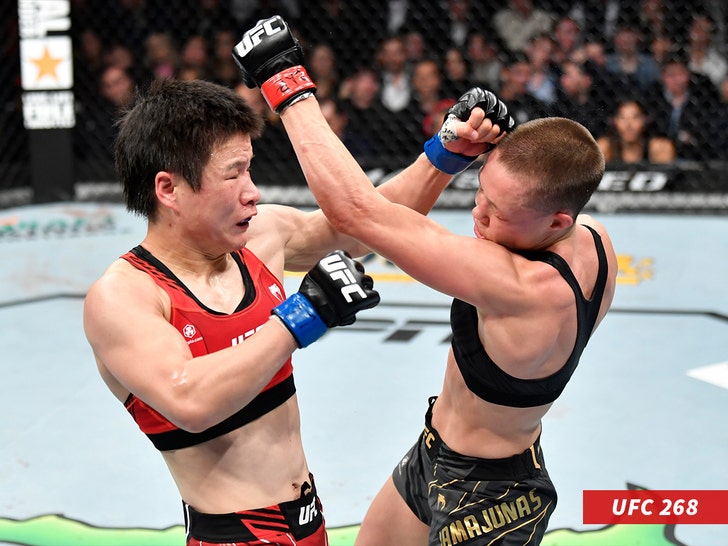 Rose Namajunas and Zhang Weili getty 2