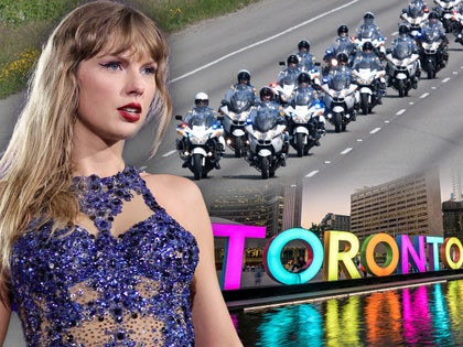 taylor swift motorcade toronto