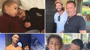 Celebrities With Their Sons