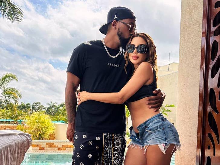 Larsa Pippen & Marcus Jordan Together