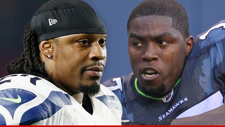 Marshawn Lynch -- Surprise Visit To Middle School Kids Go :: 0220-lynch-williams-getty-3