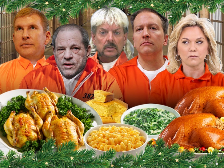 prisoners meal derek chauvin harvey weinstein todd chrisley joe excotic getty 1