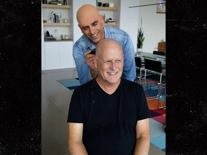 john stamos and Dave Coulier bald insta 2