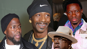 Kevin Hart, Cedric Entertainer, Michael Blackson all mad with Katt Williams