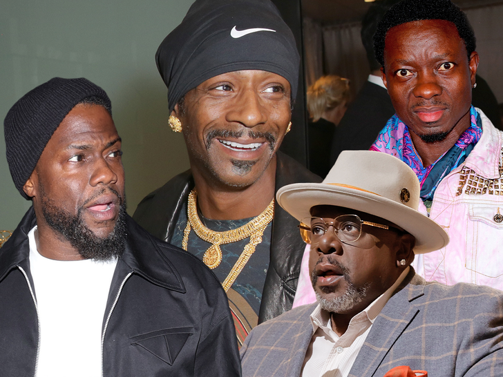 Kevin Hart, Cedric Entertainer, Michael Blackson all mad with Katt Williams