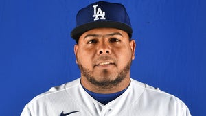 Reyes Moronta On The Mound Pitching For The MLB Photos