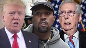 donald trump, kanye west and Mitch McConnell