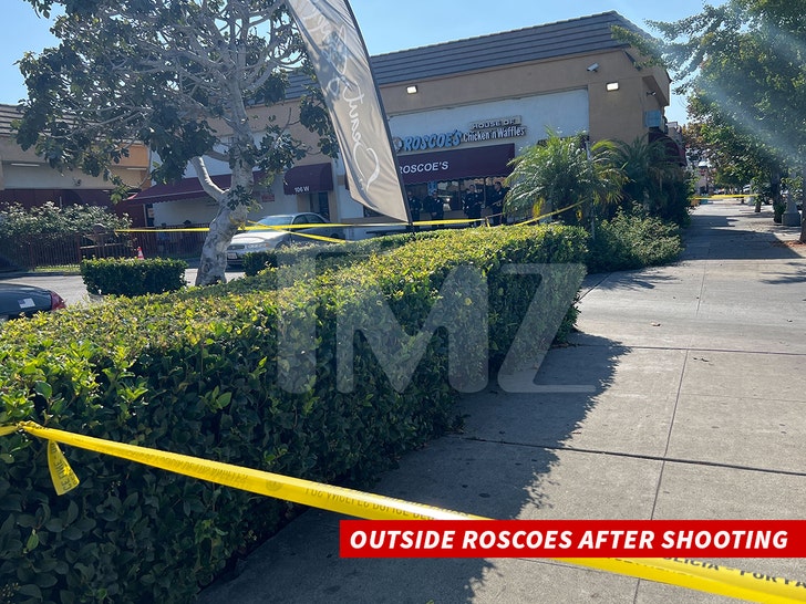 outside roscoes after shooting