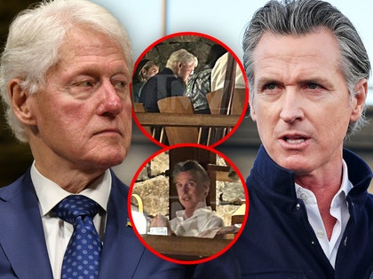 bill clinton gavin newsom