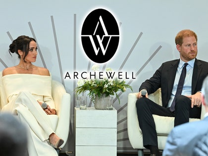 Prince Harry and Meghan Markle from a Archewell Foundation