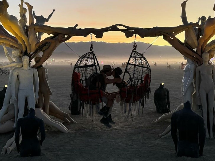 danica patrick burning man insta