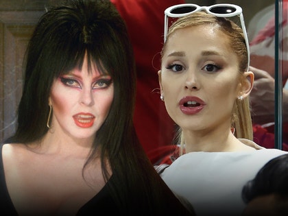 Elvira and ariana grande getty 1