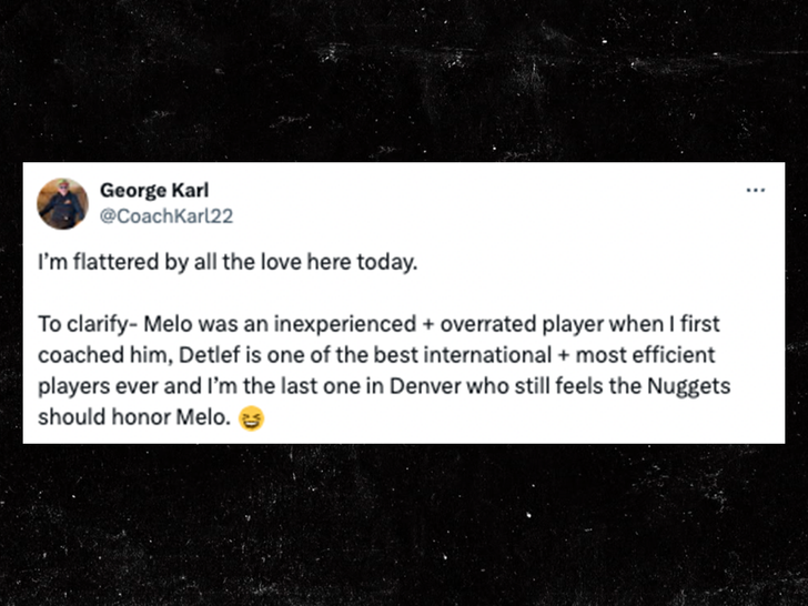 George Karl tweet