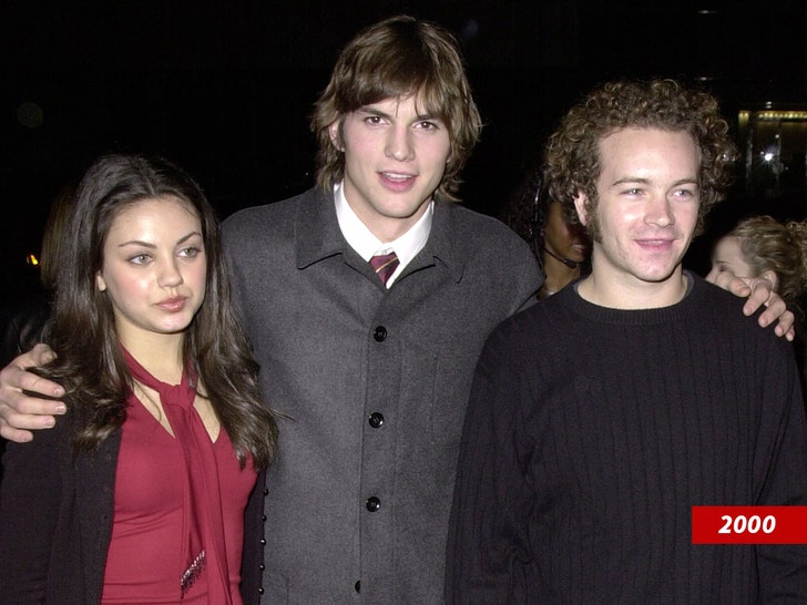 Mila Kunis, Ashton Kutcher and Danny Masterson