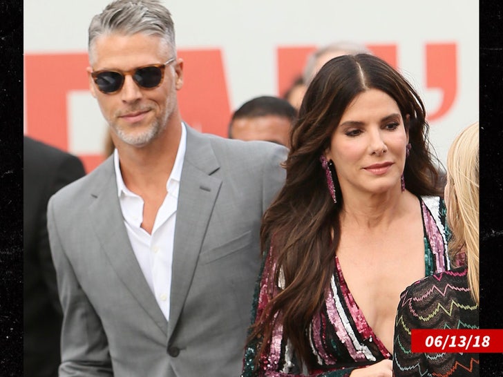 Sandra Bullock and Bryan Randall