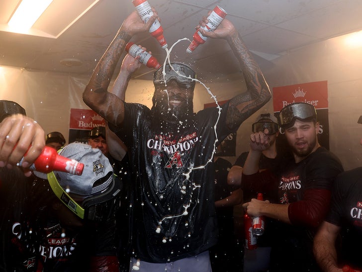 Arizona Diamondbacks Celebrate Series Win