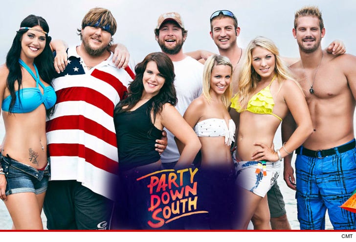 Party Down South' Cast -- CMT Plays Hardball If You :: 0219-party-down-south-cmt-3