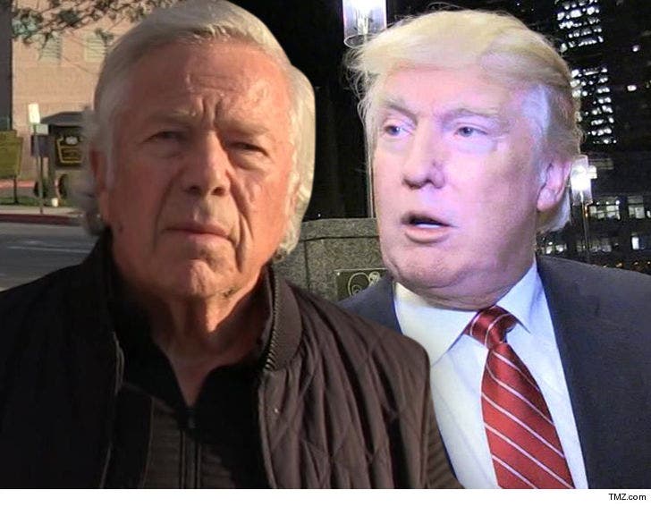 Robert Kraft Ripped Trump In Front of NFL Owners Players :: 0425-robert-kraft-donald-trump-tmz-4