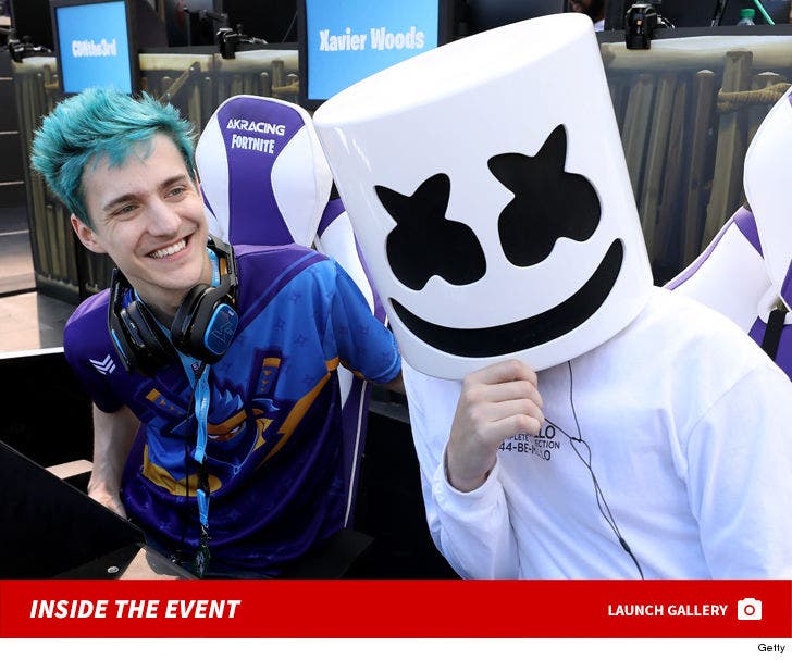 Celebs at Fortnite E3 Pro-Am