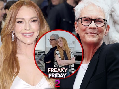 0624 lindsay lohan  jamie lee curtis freaky friday 2 getty