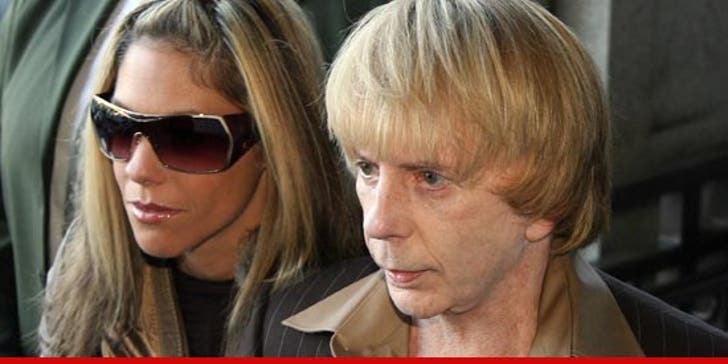 Phil Spector Sues from Inside Prison -- My House Is :: 0419-phil-spector-and-wife-getty-1