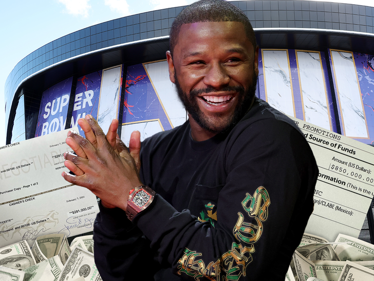 floyd mayweather spent million on superbowl suites