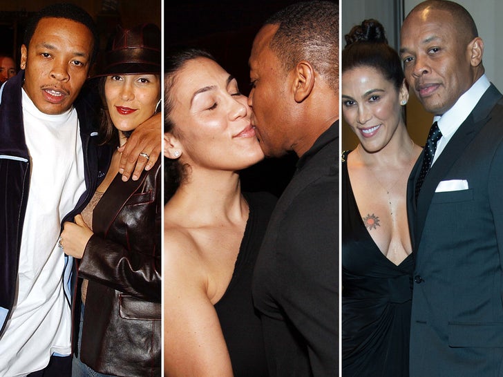 Dr. Dre and Nicole Young -- Happier Times