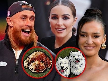 49ers WAGs Olivia Culpo, Kristin Juszczyk Gifted Luxury Custom Rugs of Their Pets