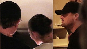 leonardo dicaprio having dinner with vittoria backgrid