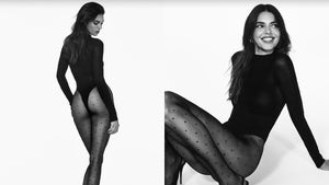 Kendall Jenner Modeling In Tights