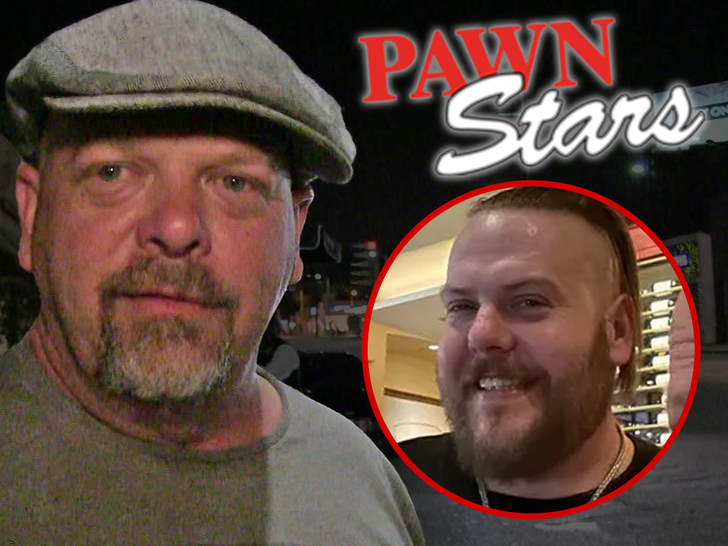 rick and  adam harrison pawn stars