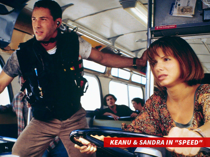 keanu & sandra in speed