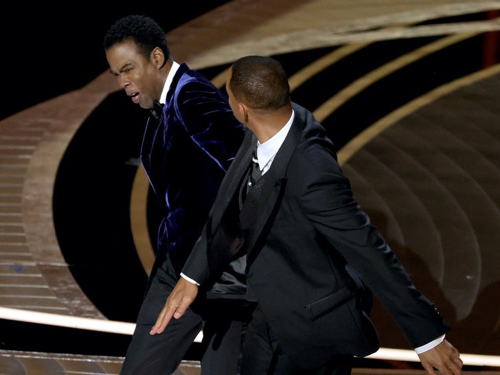 Will Smith Slaps Chris Rock At The Oscars