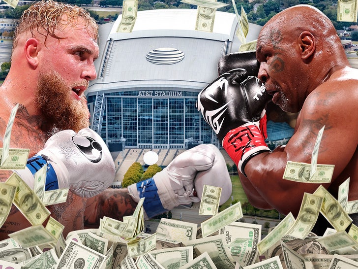 jake paul mike tyson at&t stadium