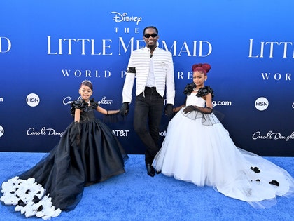 offset and daughters little mermaid premiere getty 1