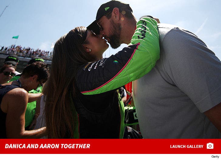 Aaron Rodgers and Danica Patrick Together