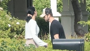 Nikki Bella And Artem Chigvintsev Together In Front Of A House