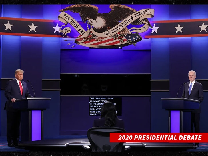 trump biden 2020 Presidential Debate getty 1