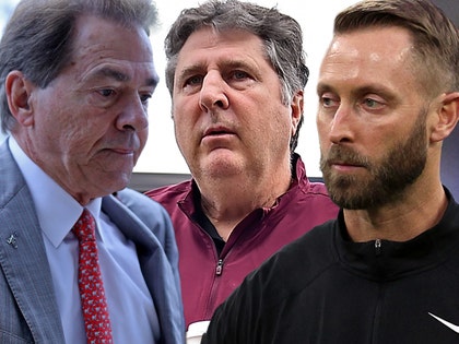 Nick Saban, Kliff Kingsbury and Mike Leach