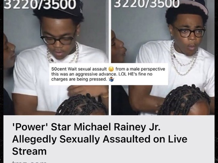 michael rainey assaulted 50cent