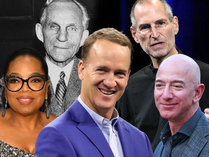 peyton manning henry ford oprah steve jobs jeff bezos