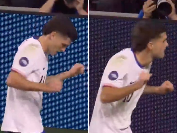 Christian Pulisic trump dance x