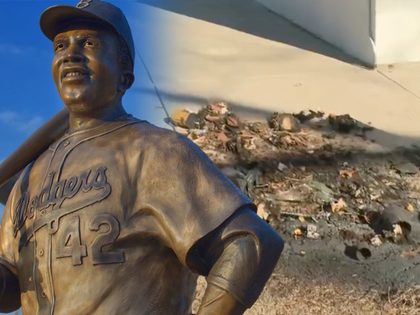 Jackie Robinson statue stolen remains