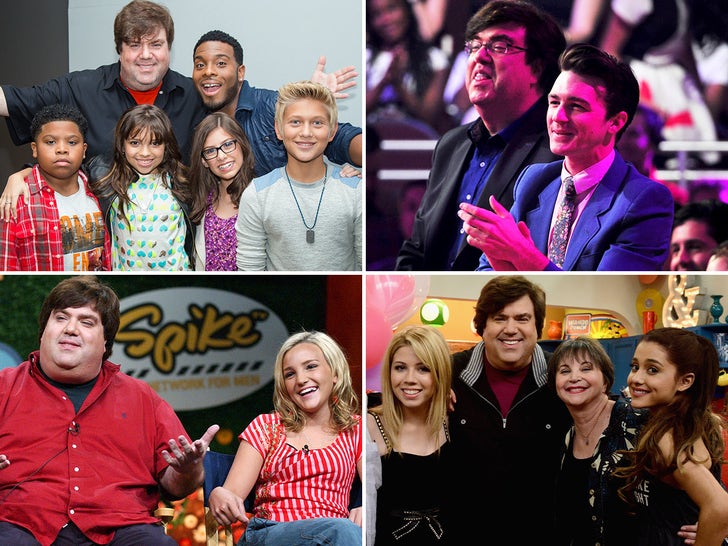 Dan Schneider With Nickelodeon Stars