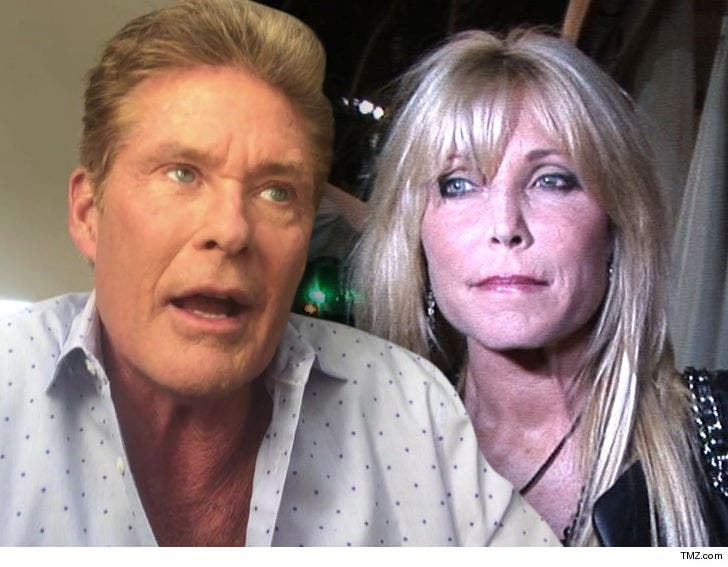 David Hasselhoff Says Basketball Video Proves Ex-Wife Is Lying About :: 1113-david-hasselhoff-pamela-hasselhoff-tmz-4