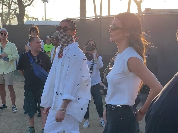 Kendall Jenner and Bad Bunny