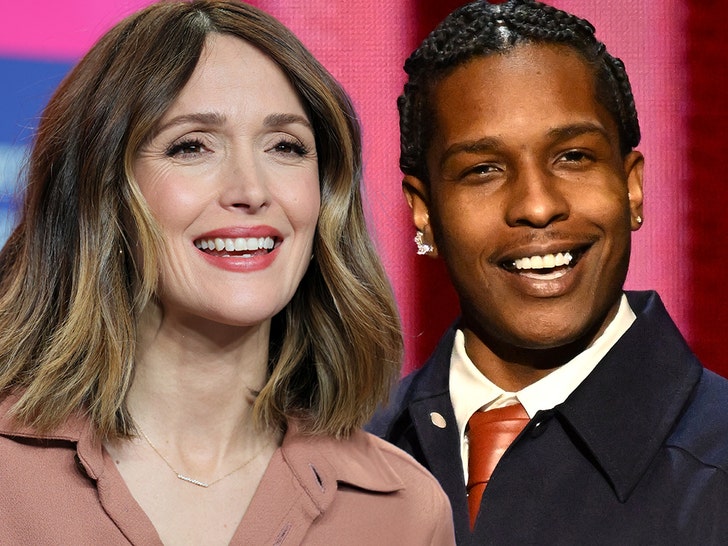 Rose Byrne and ASAP Rocky