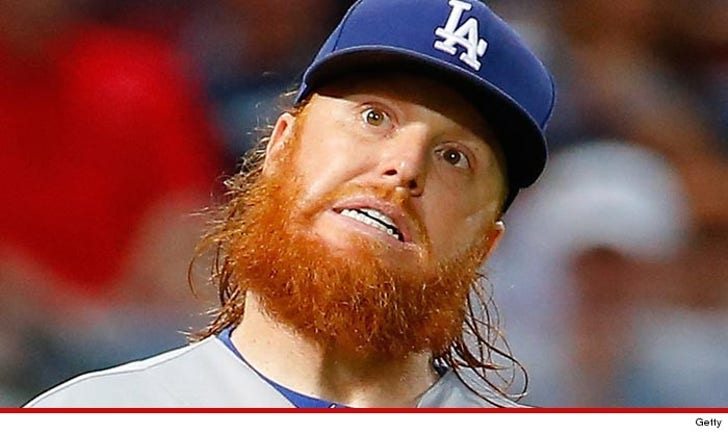 Dodgers' Justin Turner -- Hospitalized For Mega-Pimple :: 0729-justin-turner-getty-4